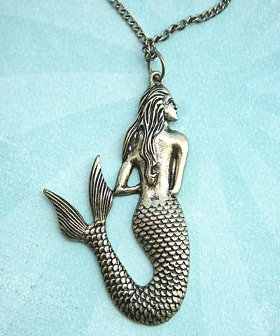 Mermaid Necklace - Jillicious charms and accessories
