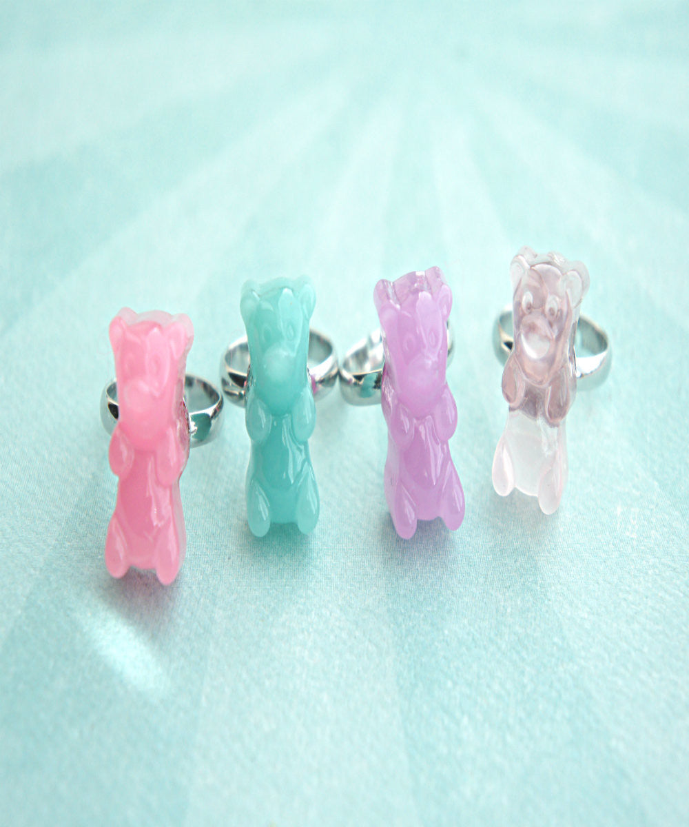 gummy bear rings - Jillicious charms and accessories