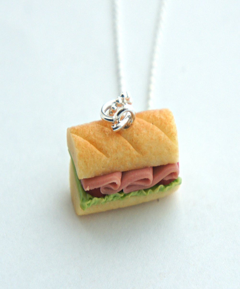 Sub Sandwich Necklace - Jillicious charms and accessories