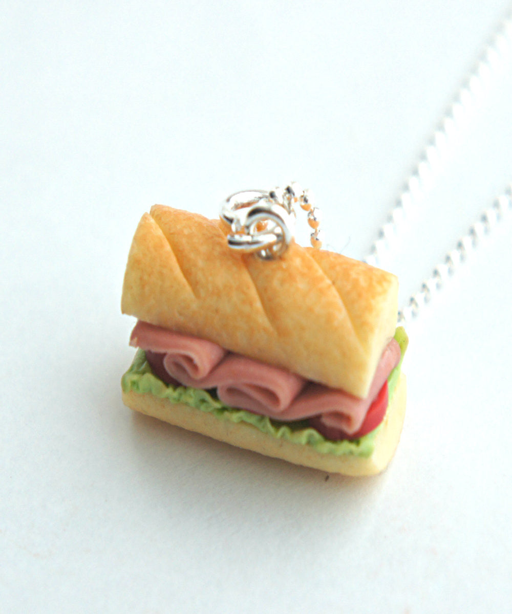 Sub Sandwich Necklace - Jillicious charms and accessories