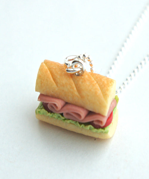 Sub Sandwich Necklace - Jillicious charms and accessories