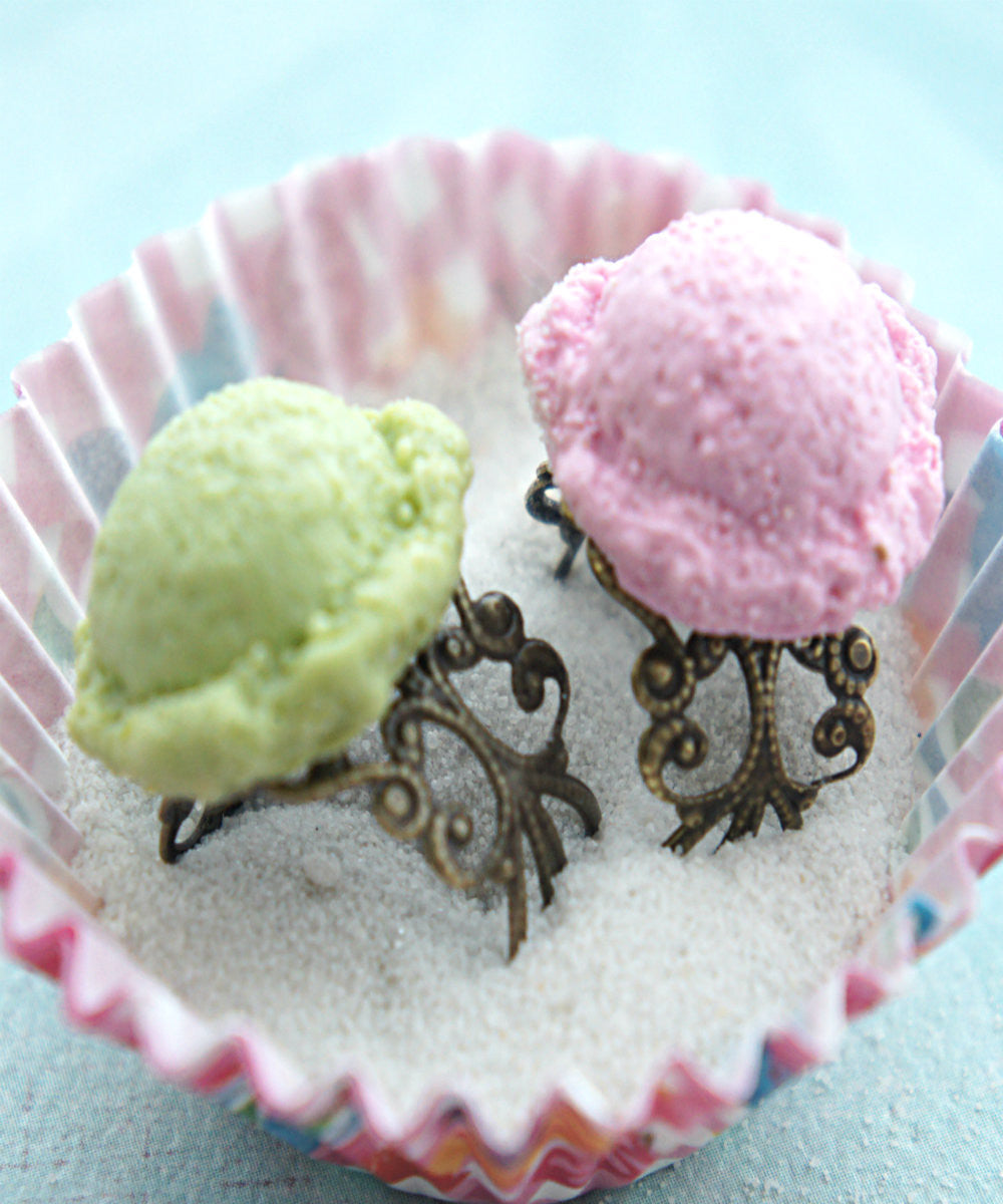 Ice Cream Scoop Ring - Jillicious charms and accessories