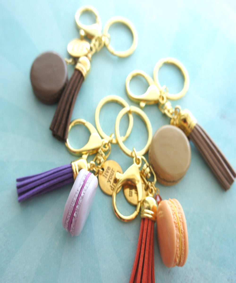 french macaron keychain and bag charm - Jillicious charms and accessories