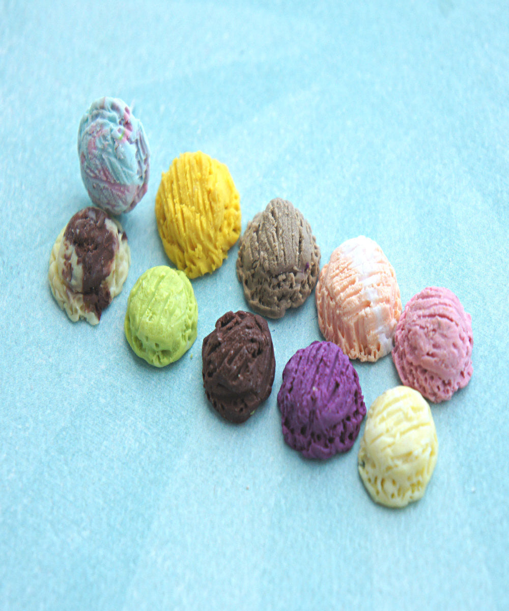 Ice Cream Scoop Earrings - Jillicious charms and accessories