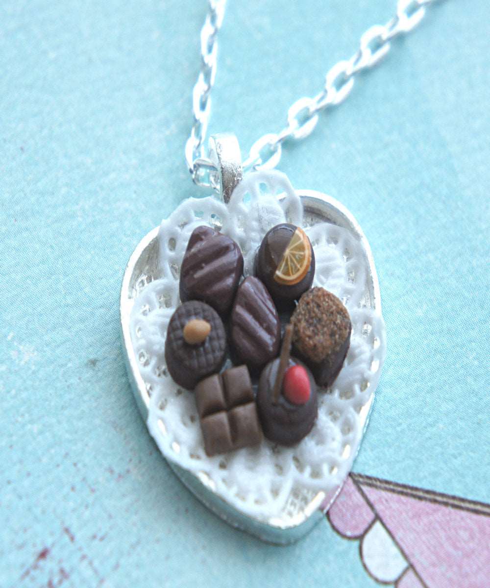 chocolate truffles necklace - Jillicious charms and accessories