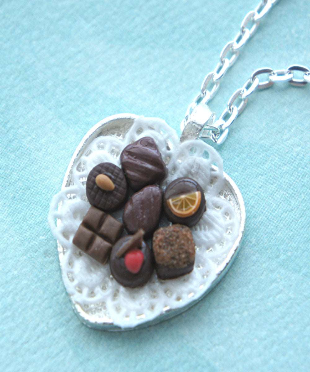 chocolate truffles necklace - Jillicious charms and accessories