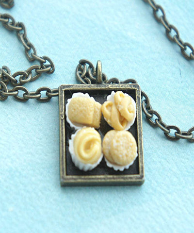 danish butter cookies necklace - Jillicious charms and accessories