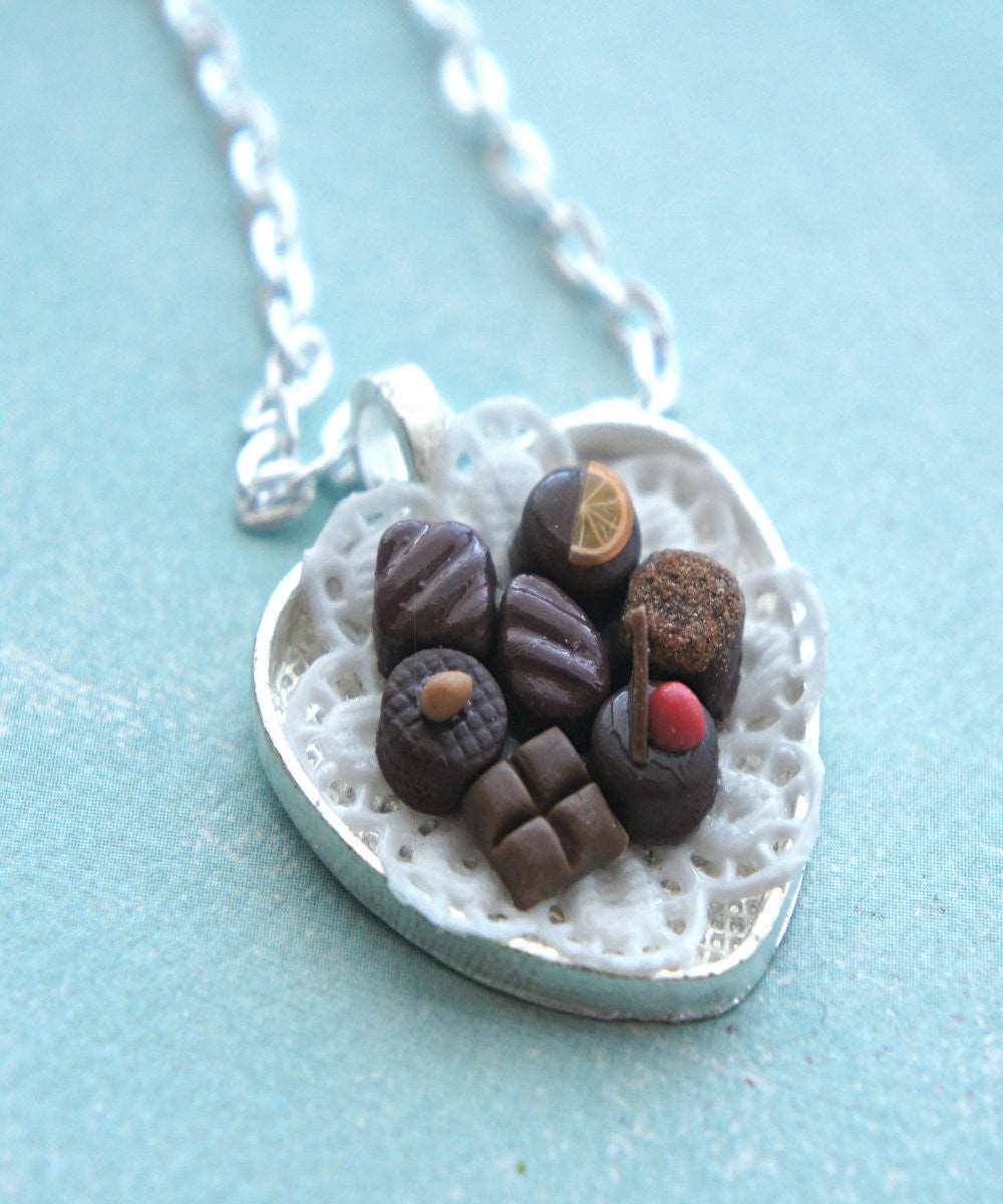 chocolate truffles necklace - Jillicious charms and accessories