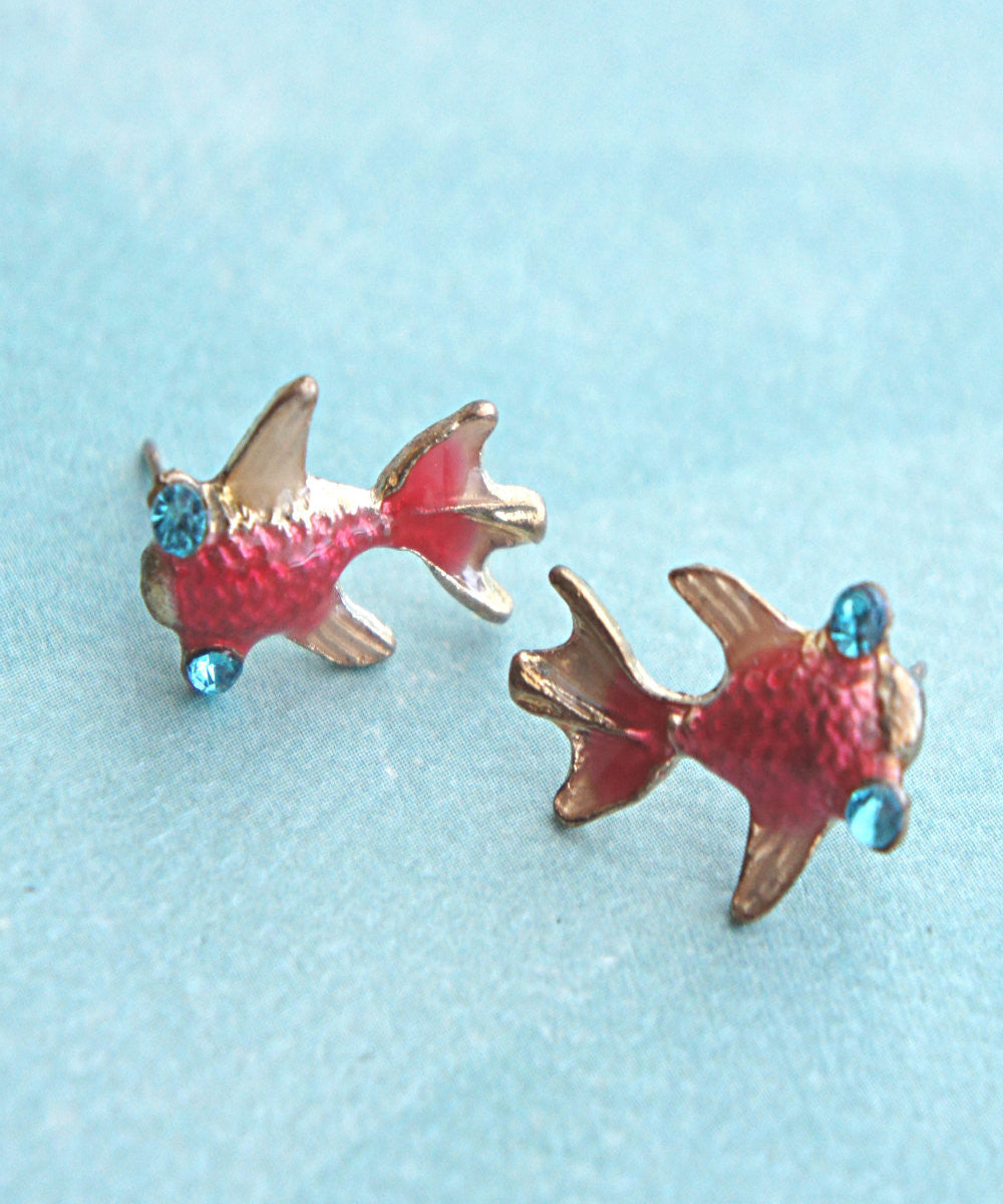 Koi Fish Earrings - Jillicious charms and accessories