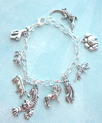 Safari Inspired Charm Bracelet - Jillicious charms and accessories