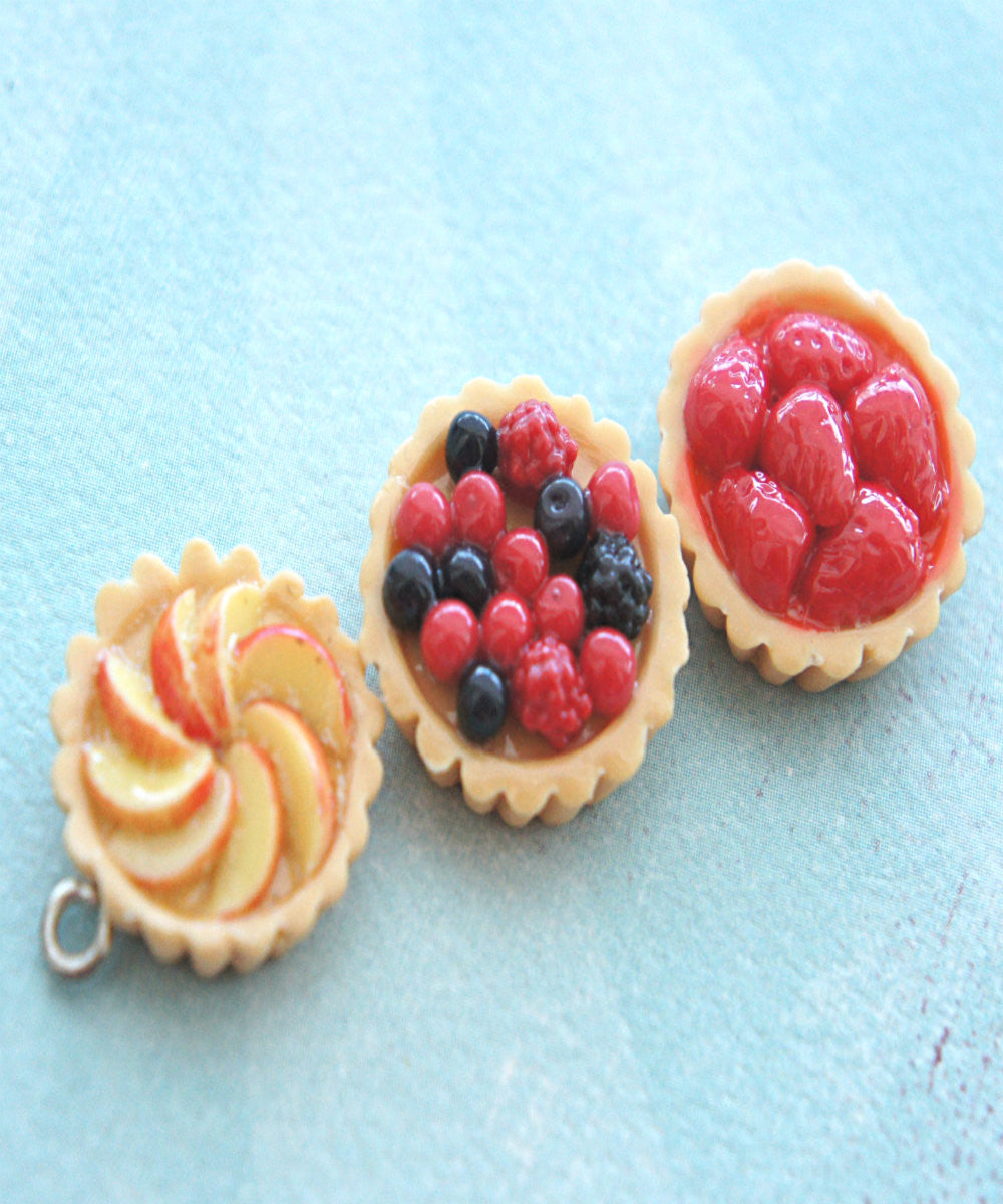 fruit tart necklace - Jillicious charms and accessories
