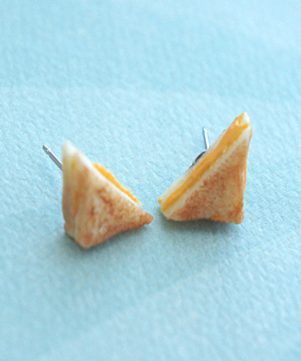 grilled cheese sandwich earrings - Jillicious charms and accessories