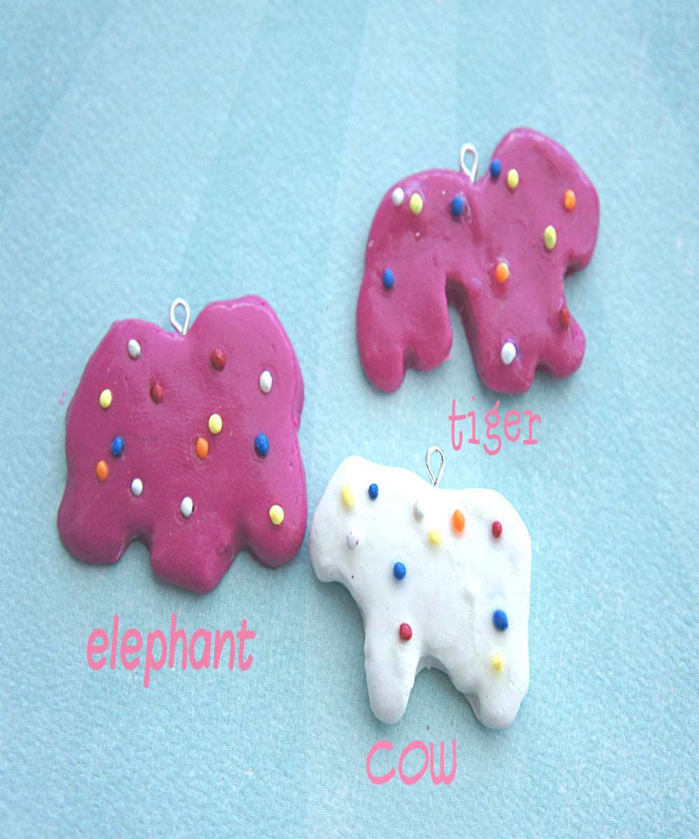 circus animal cookie necklace - Jillicious charms and accessories