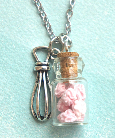 Meringue Jar Necklace - Jillicious charms and accessories