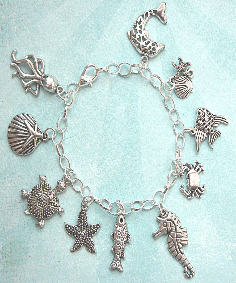 Marine Life Charm Bracelet - Jillicious charms and accessories