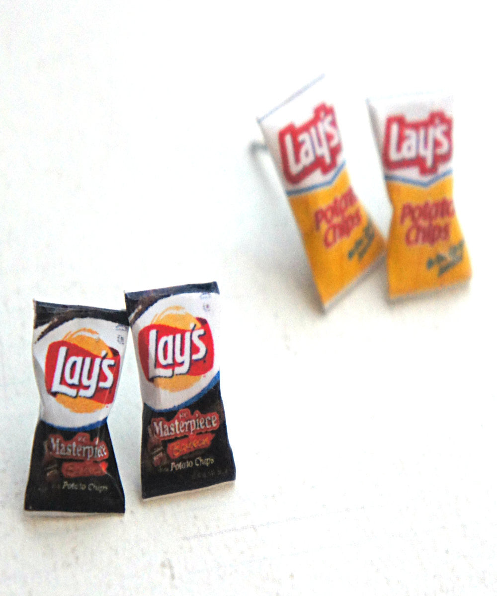 Lay's Potato Chips Earrings - Jillicious charms and accessories