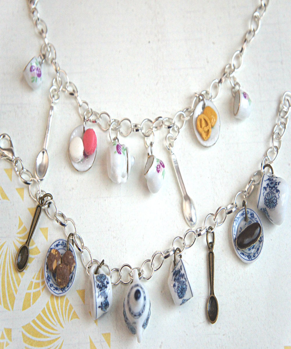 Tea Party Charm Bracelet - Jillicious charms and accessories