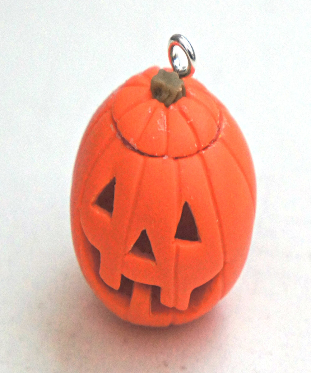 Jack O Lantern Necklace - Jillicious charms and accessories