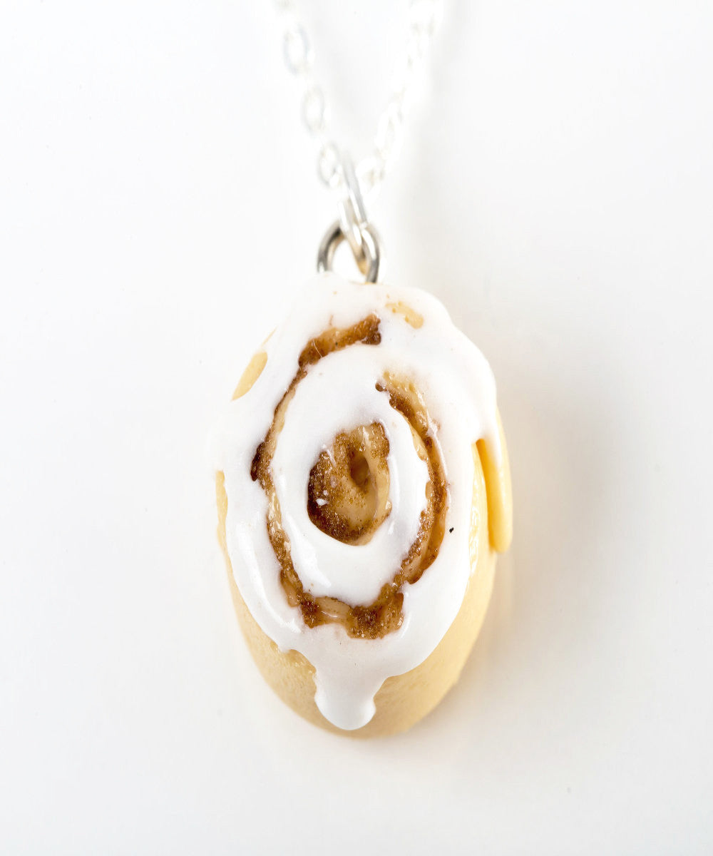 cinnamon bun necklace - Jillicious charms and accessories