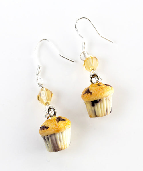 Blueberry Muffins Dangle Earrings - Jillicious charms and accessories