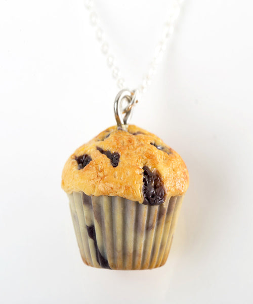 Blueberry Muffin Necklace - Jillicious charms and accessories