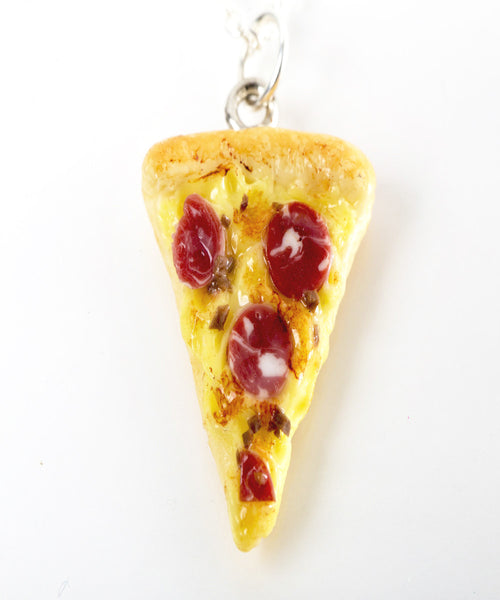 Pepperoni Pizza Necklace - Jillicious charms and accessories